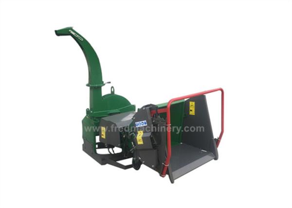 5 Inch Hydraulic Wood Chipper Direct Drive 3 Point Hitch Mounting System