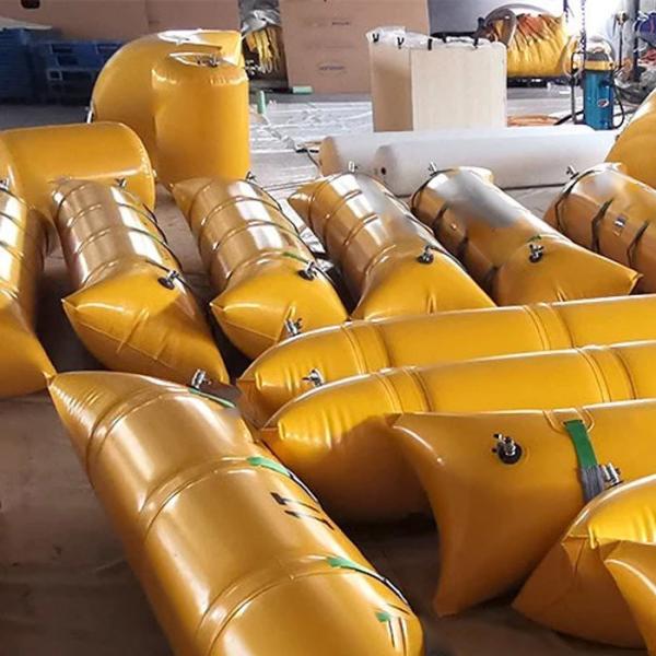 Pillow Shaped Buoyancy Inflatable Underwater Lift Bags Good Sealing