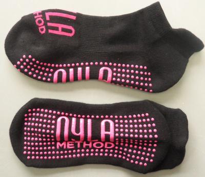 Soft Fabric Yoga Grip Socks Standard Thickness Avoid Injuries Average Size Fit All