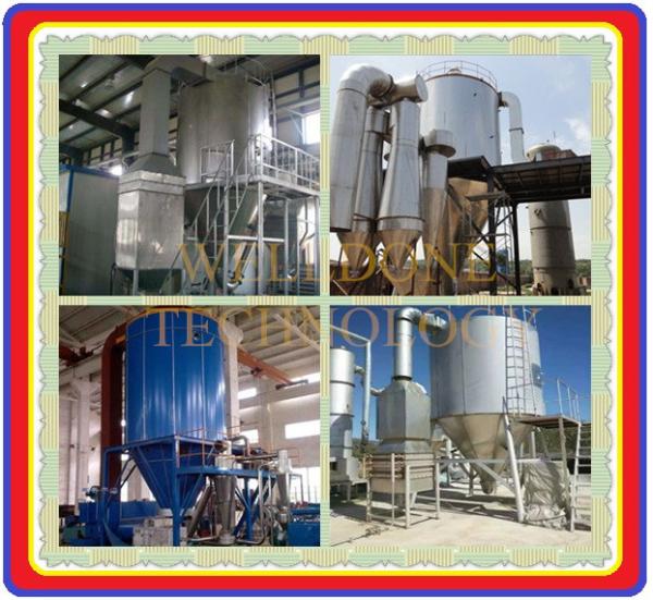 Tinja/da série industrial do LPG da máquina secador do pigmento/corante fluidez alta
