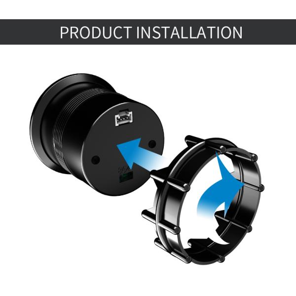 12v Vehicle Race Car Dash Digital RPM Gauge Digital Car Gauges