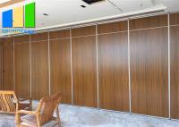 Facile d'utiliser la conférence Hall Acoustic Folding Room Partition mure commercial