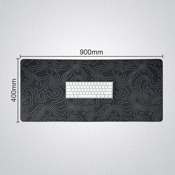 Smooth Surface Stitched Edges Large Sublimation Gaming Mouse Pads for Laptop Gaming