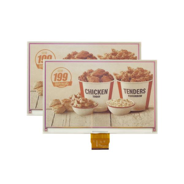 7.3 Inch Digital Paper Display 800X480 50 Pins SPI Interface Free View Angle