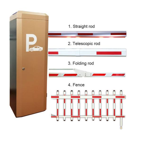 F Insulation Level Outdoor ANPR Parking Barrier Gates For Remote Access Control