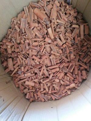 Ervas e especiarias quebradas de Cassia Round Removed Skin Cassia do cigarro