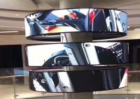 A cor completa interna de P2.5 P3 SMD2020 conduziu a tela curvada para a exposição