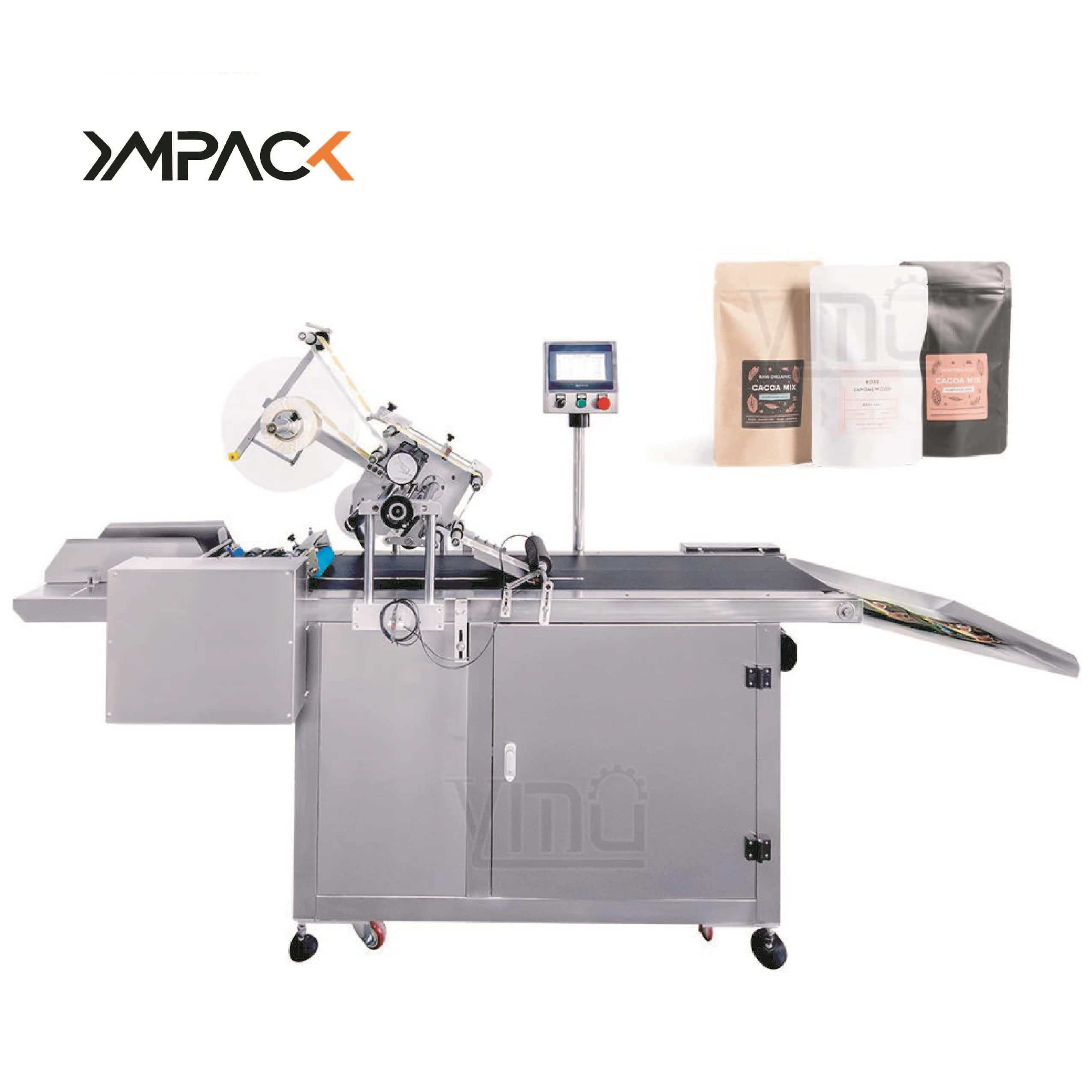 High Quality YM210D Automatic Flat Labeling Machine Boxs Bags and Square Bottle Labeling Machine