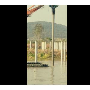 Сила вибрации водителя кучи земноводного листа воды электрическая мини высокая