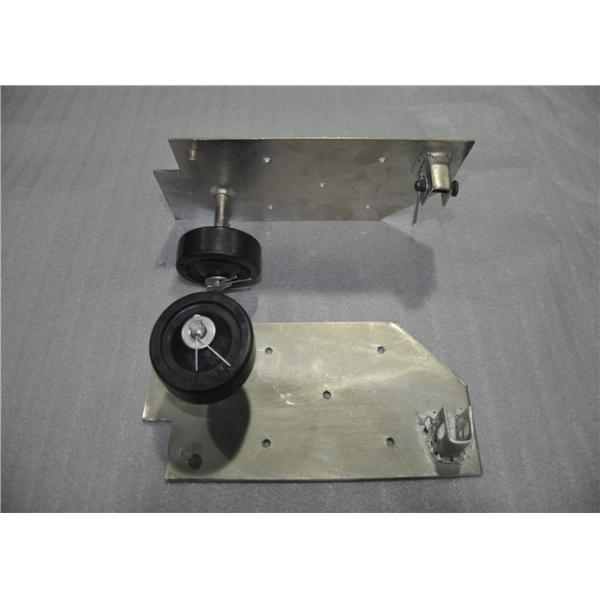 Porte en aluminium de volet de rouleau pour les véhicules spéciaux construits dans la bande en caoutchouc de camion de pompiers d'incidence