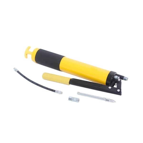 Manual Double Piston High Pressure Grease Gun , Excavator High Volume Grease Gun
