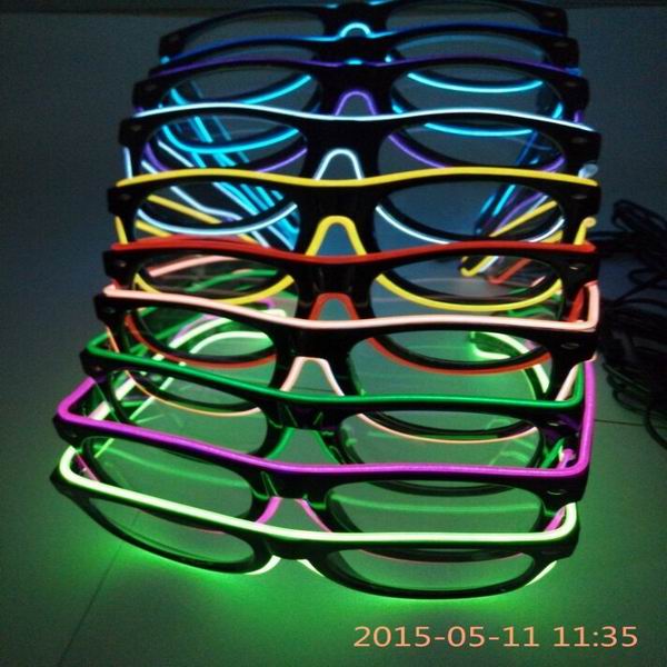 cute el glasses/el wire glasses/glow glasses