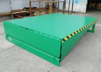 Rampa hidráulica da doca, equipamento de doca da carga, plataforma quadriculado da placa patim hidráulico do Leveler de doca do anti