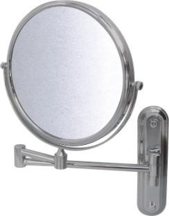 o espelho fixado na parede de ampliação Chrome do banheiro de 1X 3X chapeou o material