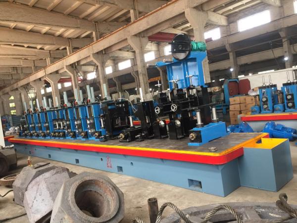 Rectangle Iron Welded Tube Mill HF Erw Steel Pipe Forming Making Machine