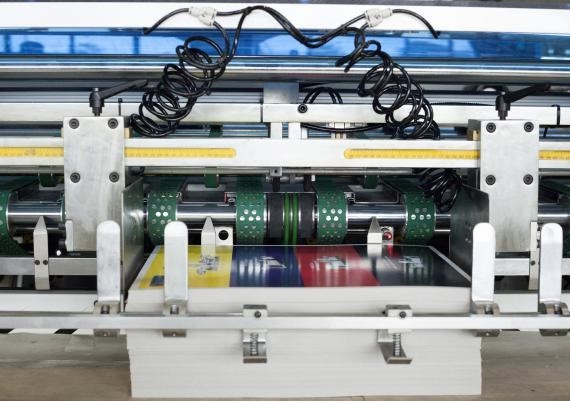 Машина для ламинирования пленки с цепным ножом с автоматическим питателем 68 кВт МТМ-108Э3