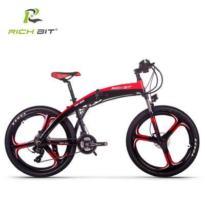 Pneu 2,10 lunar de dobramento da polegada X da bicicleta 36v 250w 9.6ah Rich Bit Top-880 26 da montanha E