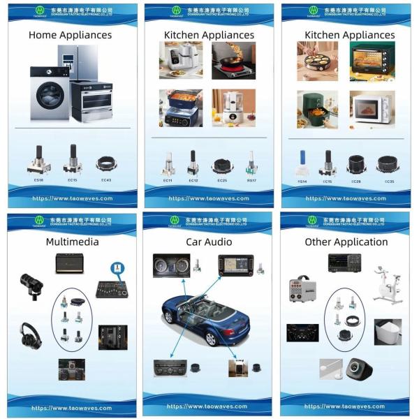 Durable Rotary Encoder Reset Switch for Professional Audio Devices