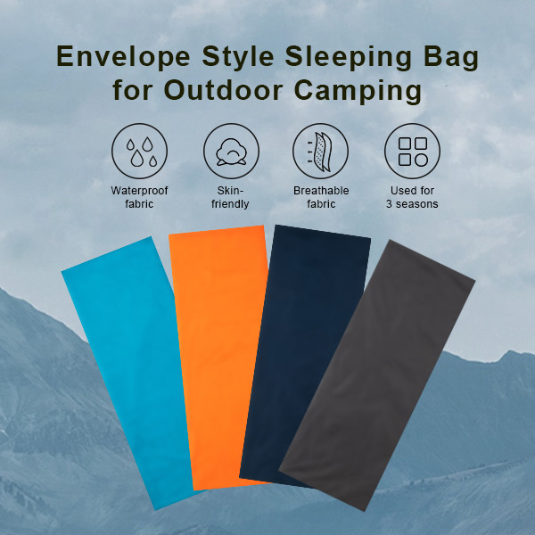 Ultralight 3 Season Camping Sleeping Bags Envelope Sleeping Bag For Camping