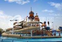 Équipement géant de terrain de jeu de l'eau pour le parc à thème d'Aqua