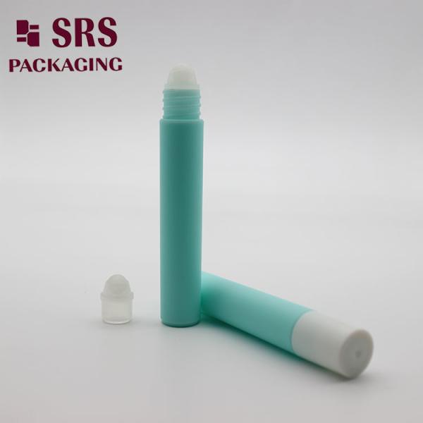 Metal Roller Ball Plastic Refillable Roll On Bottle 8ml for Perfume Essential Oil