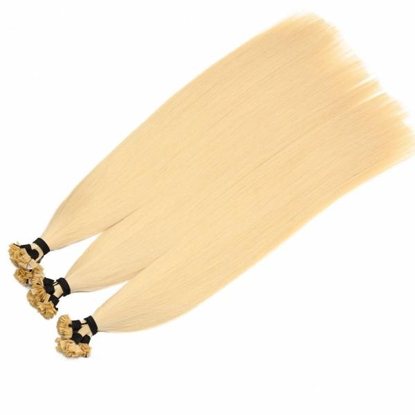 Straight Style Light Color 1g/strand Flat Tip Keratin Hair Extensions for Human Hair