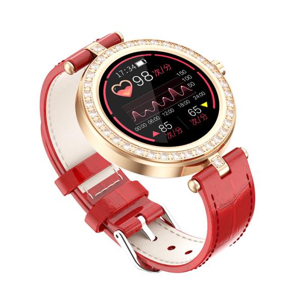 S28 Blood Pressure Heart Rate Monitor Smart Watch Sports Bracelet Fitness Tracker