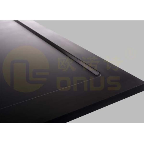 Grey Epoxy Resin Countertops Acids Resistance , Lab Worktops SGS Standard