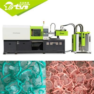 High Productivity 130T Silicone Molding Machine Making Baby Feeding Products Nipple Pacifier Teat High Accuracy