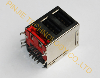 DOUBLE USB +ESATA SOCKET