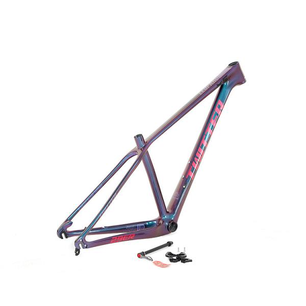 рамка 148mm горного велосипеда волокна углерода ЛЕОПАРДА 29er Pro через цапфу