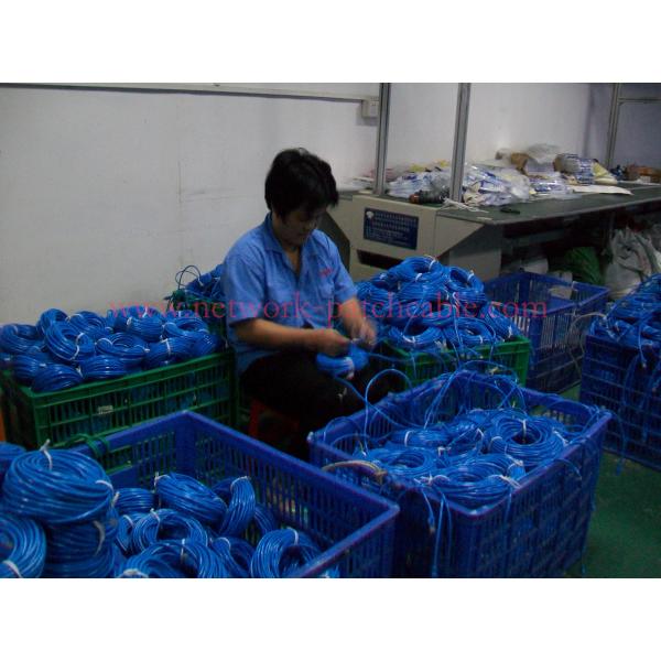 Grey High Speed Cat5e FTP Cable 24AWG Aluminum Foil Shield