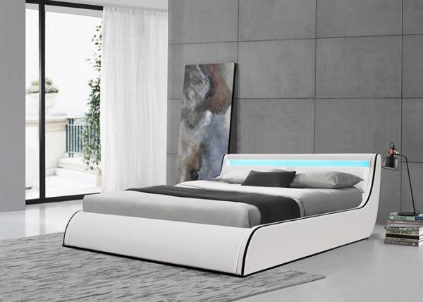 Mobília curvada real do quarto do rei Size Bed Set do clássico luxuoso do otomano