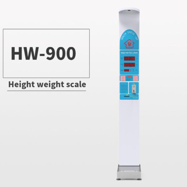 HW-900 Ultrasonic Coin-Operated Body Weighing Scale Packing Size 182*38*22cm Carton 1