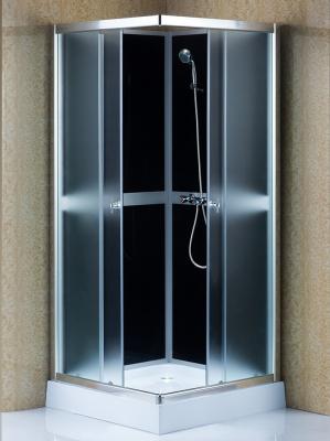 Black ISO9001 Shower Pods Cabins 800x800x2150mm