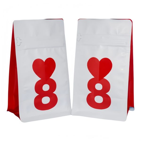200g Coffee Bean Packaging Pouch Multi Layered Structure ODM Professional With Valve