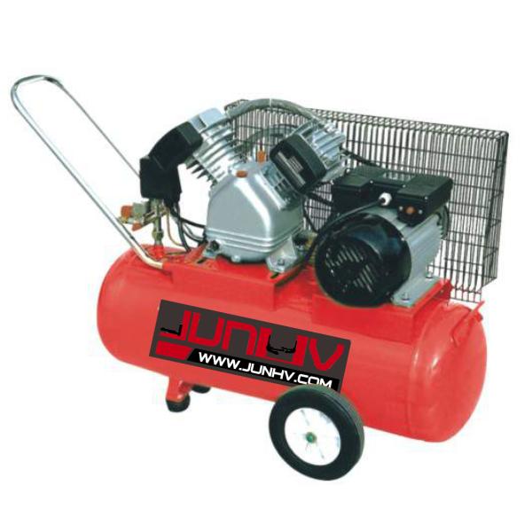 220V Oil Lube Auto Shop Air Compressor 3HP 250 Air Displacement L/Min - CFM 100L