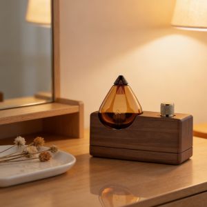 Rechargeable Wireless Home Aroma Diffuser With Minimalist Retro Design