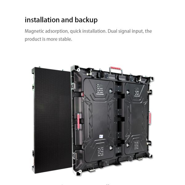 СИД P2.22mm крытое рекламируя стену 480X480mm Cabitnet экранов