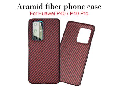 Ultra Thin Logo Printed Aramid Fiber Huawei Case For Huawei P40
