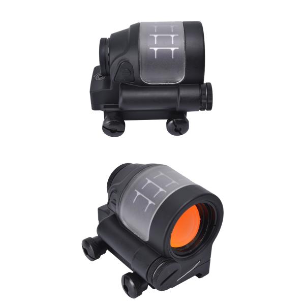 Waterproof Solar Red Dot Scope 1X36 Tactical Compact Sealed Reflex Sight for Hunting