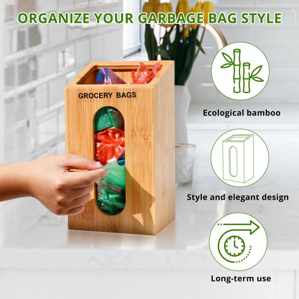 Стенная бамбуковая шкатулка для хранения