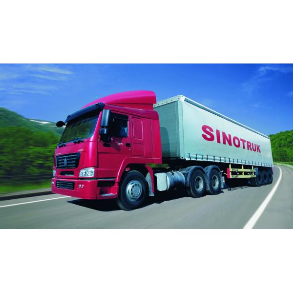 6x4 Tractor Head Trucks With Dual Circuit Compressed Air Brake