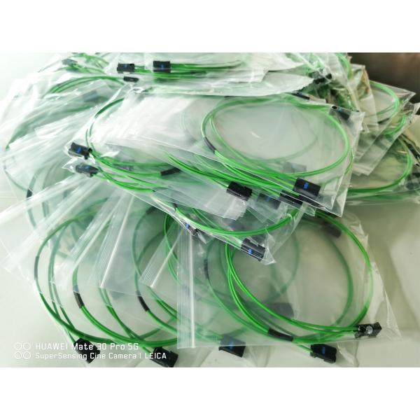 Adaptador fêmea de cabo de desvio de loop de fibra óptica de 22 cm mais verde oliva para BGM Mercedes