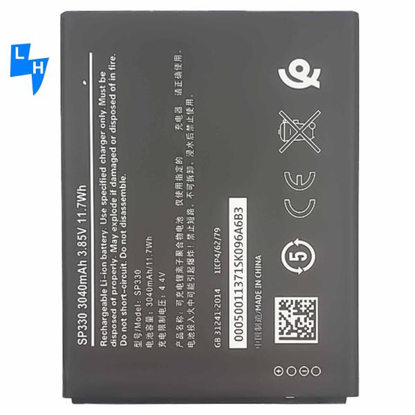 3040mAh SP330 Battery For Nokia C3 2020 TA-1258 Battery Protection Double IC Protection