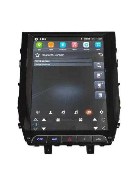12.1 polegada touch screen Car Radio Auto Para Toyota Landcruiser 2016-2018