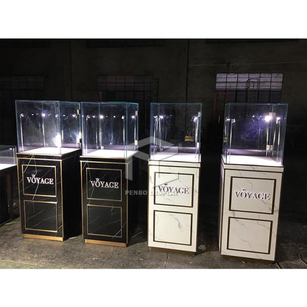 exhibición al por menor al revés 950m m de la joyería del MDF de las vitrinas de la joyería de 1100*600m m altos