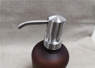 Left Right Lock Refillable Plastic Lotion Pump Easy Cleaning Custom Color