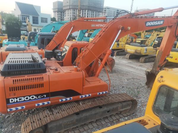                  Used Doosan Caterpillar Medium Crawler Excavator 3000 320b Dh300 on Sale             