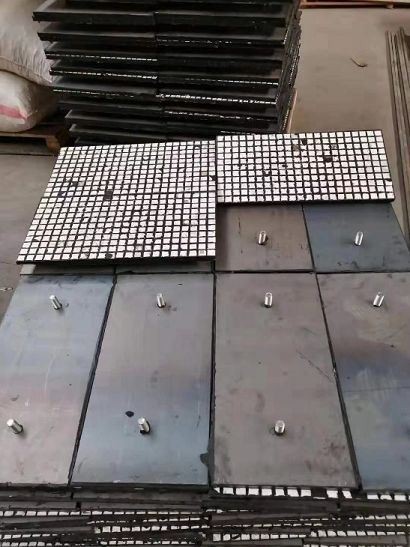 Отпорная на износ керамическая панель из каучука из алюминия